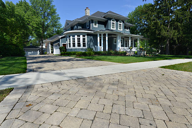 Residential Paver Driveway in St Francis, KS